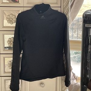 Adidas Cold Dry black pullover mock neck